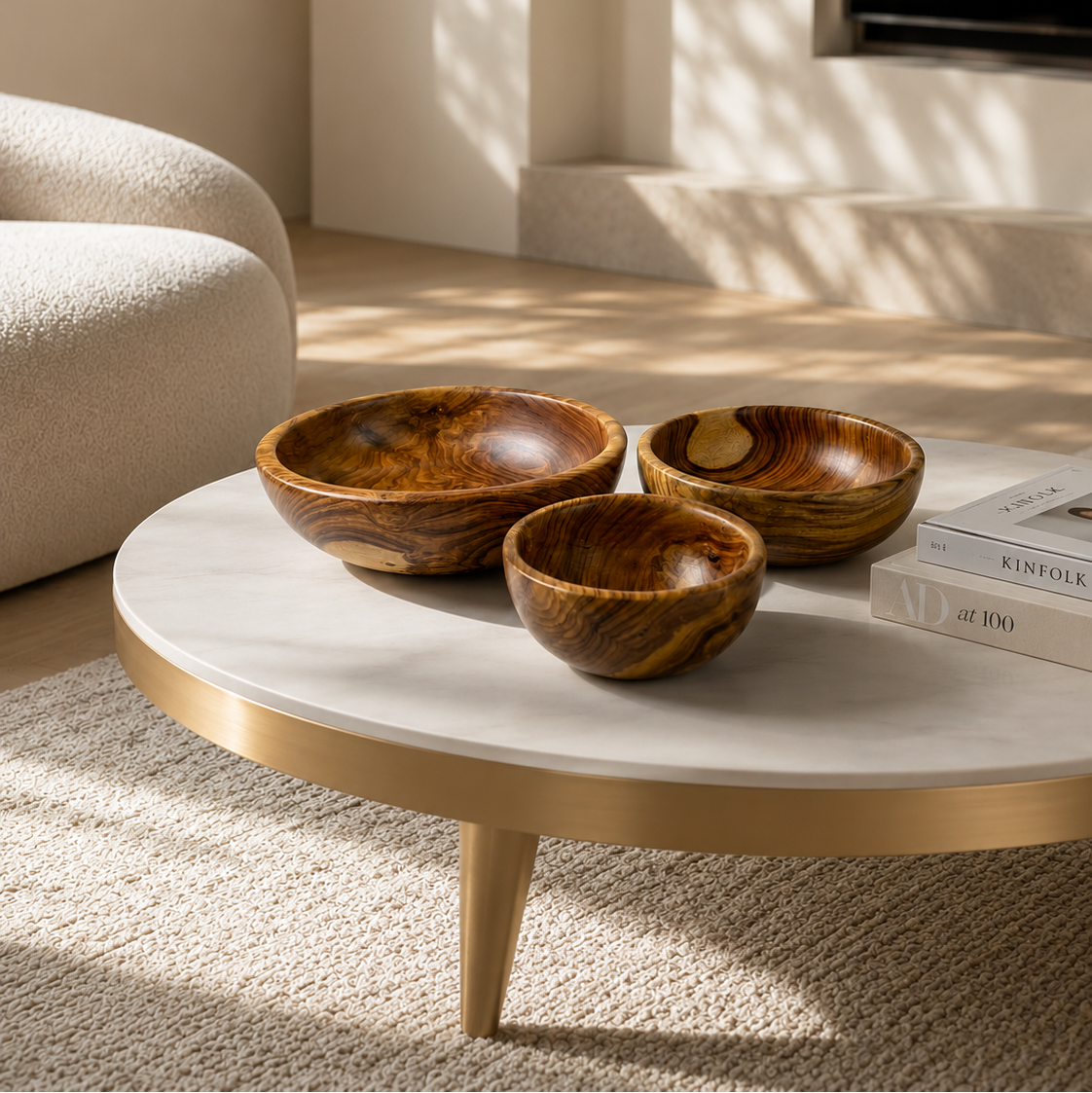 Natural Wooden Bowls