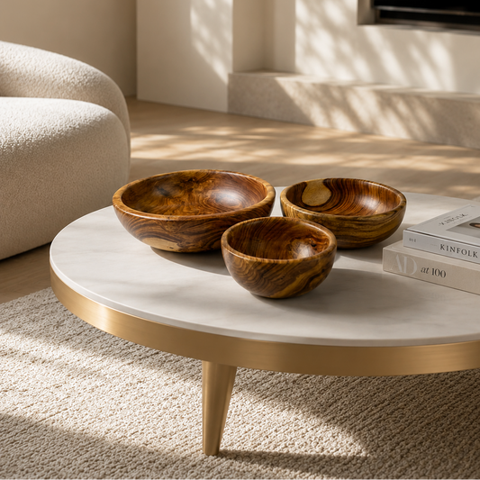 Natural Wooden Bowls