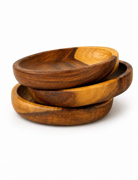 Natural Wooden Small Plates
