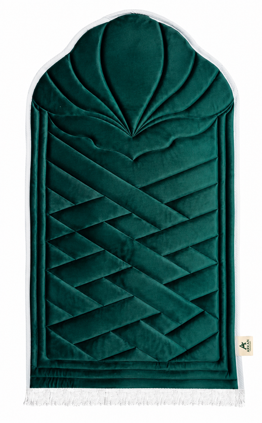 Sakina Prayer Mat – Royal Green