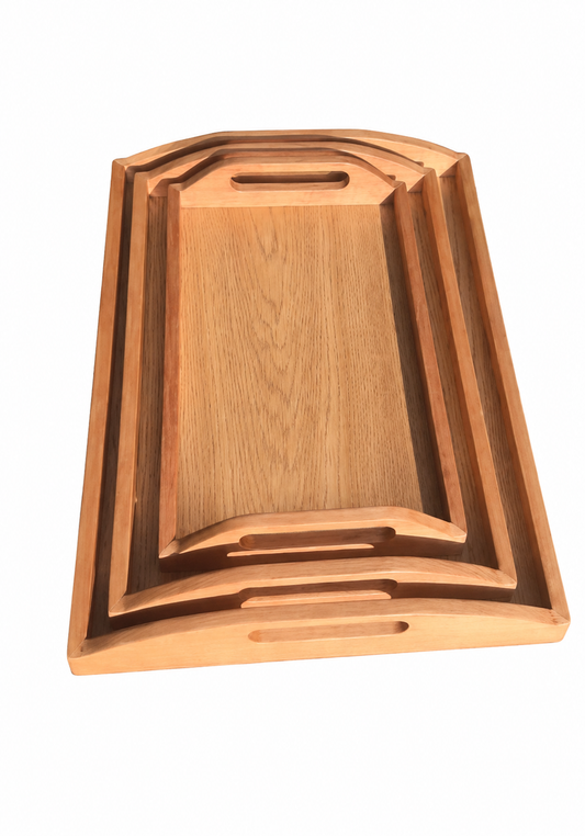 Natural Wooden Trays