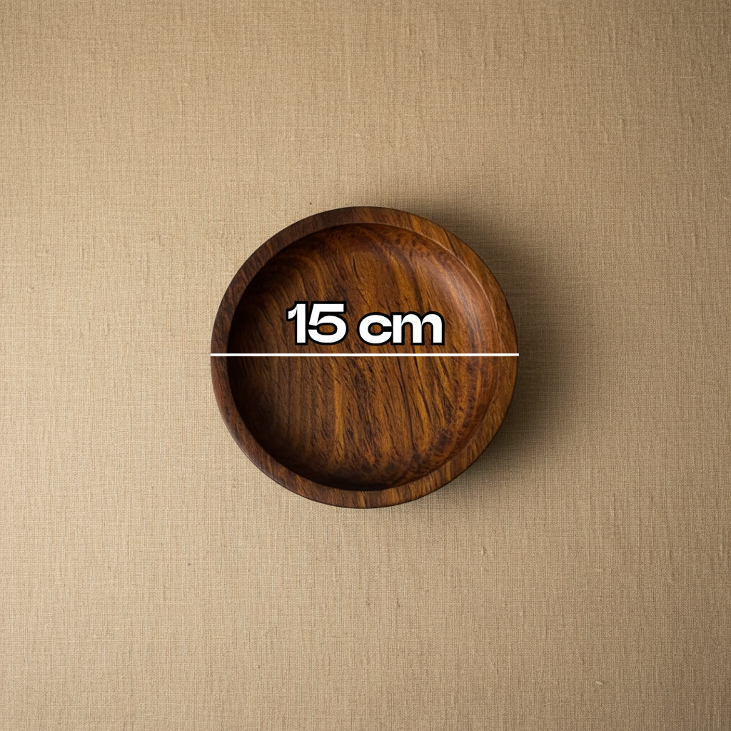 Natural Wooden Small Plates